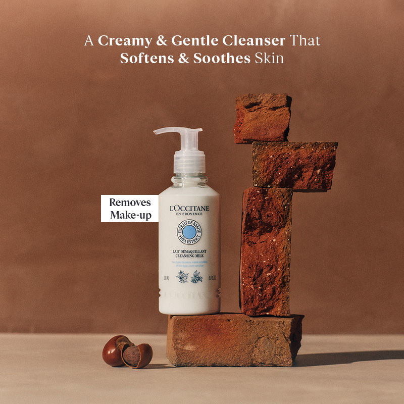 L'Occitane Shea Butter Cleansing Milk, 200ml