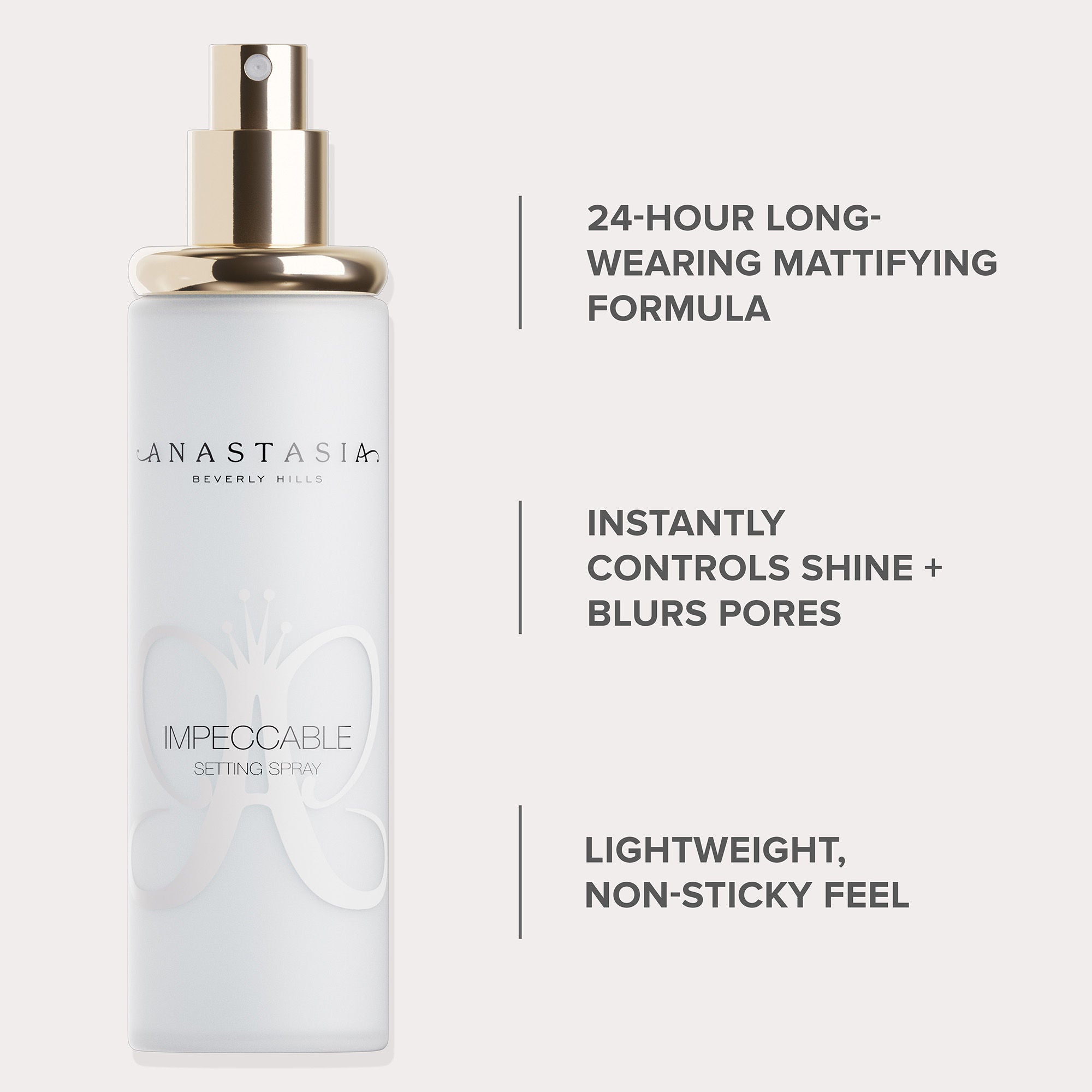 Anastasia Beverly Hills Impeccable Blurring Matte Setting Spray, 100ml