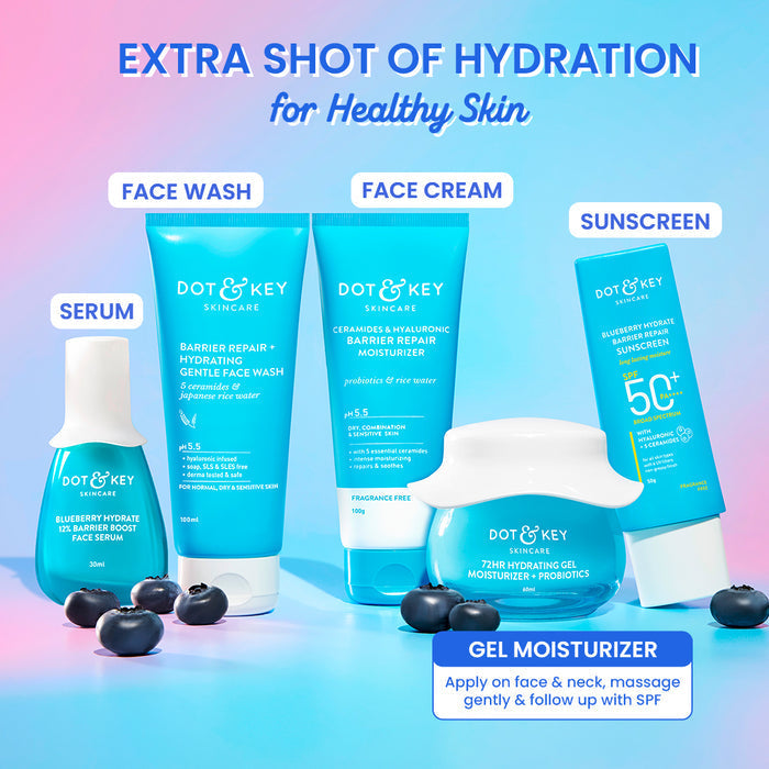 Dot & Key 72HR Hydrating Gel Moisturizer + Probiotics, 60ml Buy at Indicrest Image 6