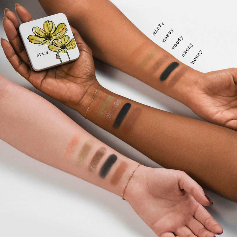 Stila Cosmetics Pocket Play Wild Flowers Shadow Palette, 4g