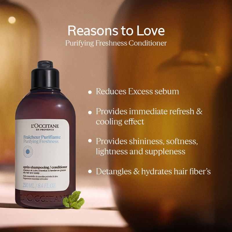 L'OccitanePurifying FreshnessConditioner, Travel Size, 75ml