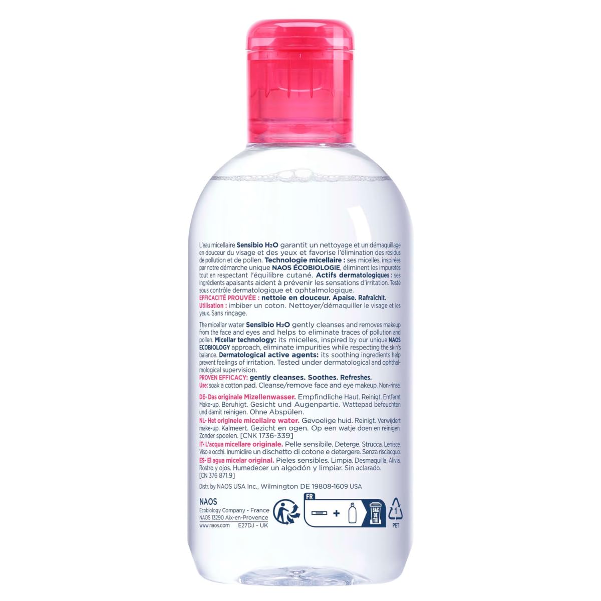 Bioderma Sensibio H2O, 250ml Buy at Indicrest Image 3