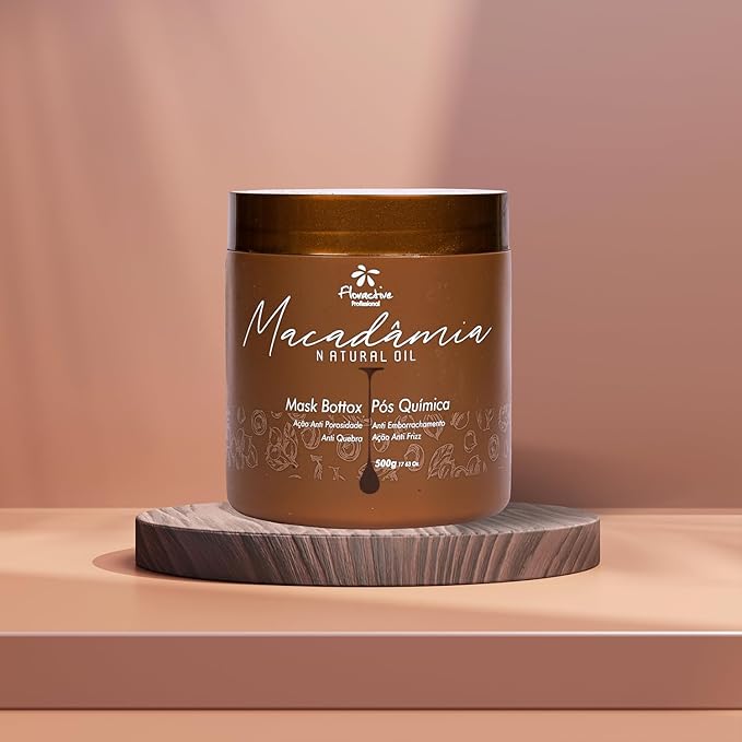 Floractive Profissional Macadamia Natural Oil Mask Botox, 500g Buy at Indicrest Image 3