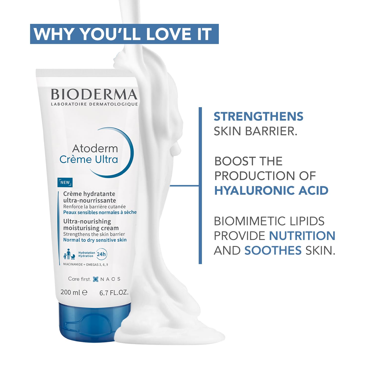 Bioderma Atoderm Creme Ultra, 200ml Buy at Indicrest Image 4