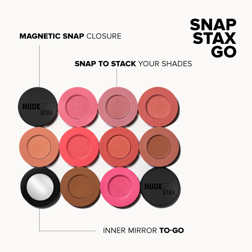 Nudestix Stax All Over Color Blush Balm - Barely Nude, 2.5g