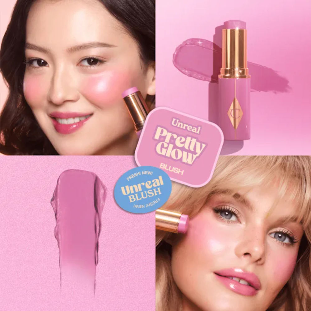 Charlotte Tilbury Unreal Blush Stick - Pretty Glow, 9g