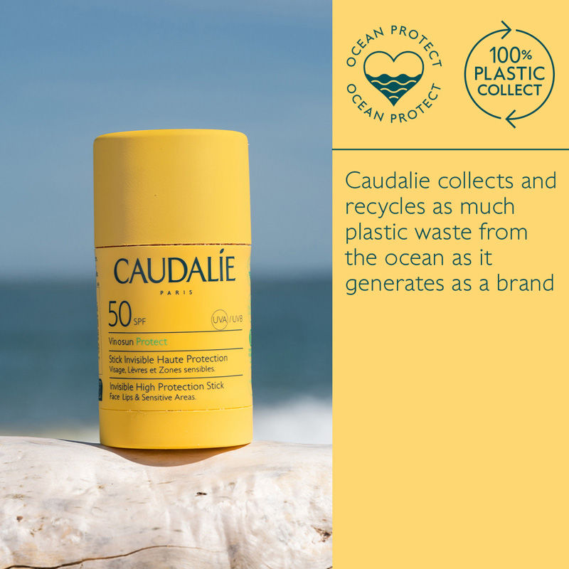 Caudalie Vinosun Invisible High Protection Stick SPF 50, 15g