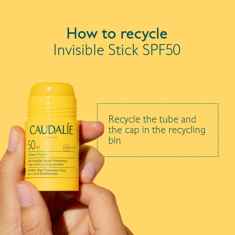 Caudalie Vinosun Invisible High Protection Stick SPF 50, 15g