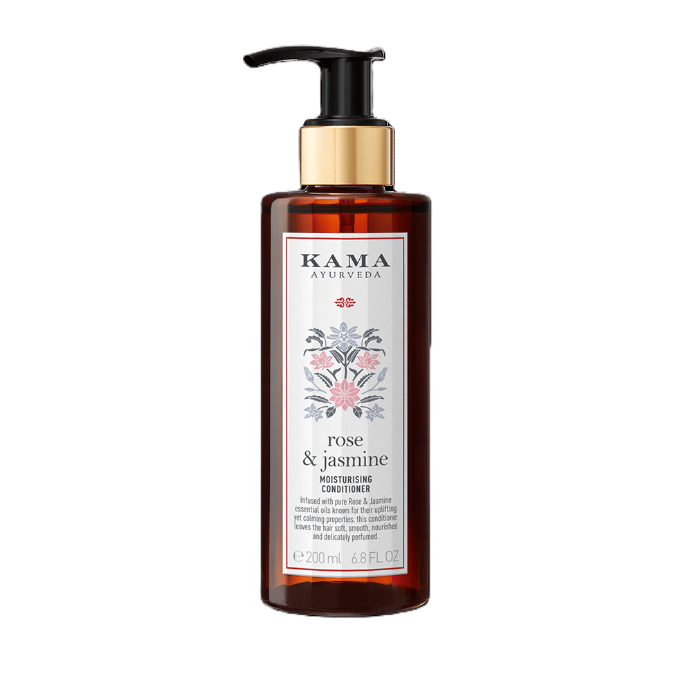 Kama Ayurveda Rose & Jasmine Moisturising Hair Conditioner, 200ml, Buy from Indicrest