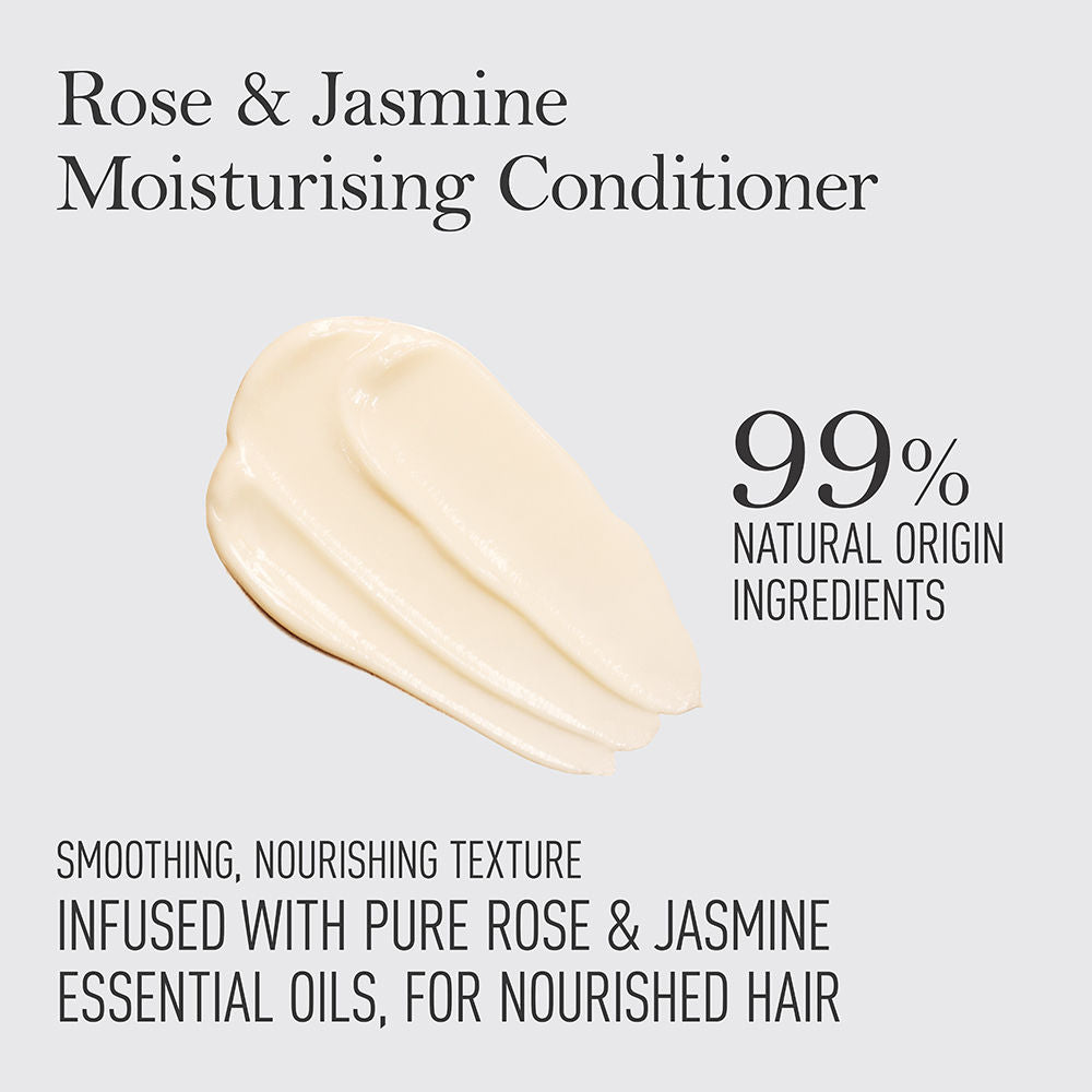 Kama Ayurveda Rose & Jasmine Moisturising Hair Conditioner, 200ml
