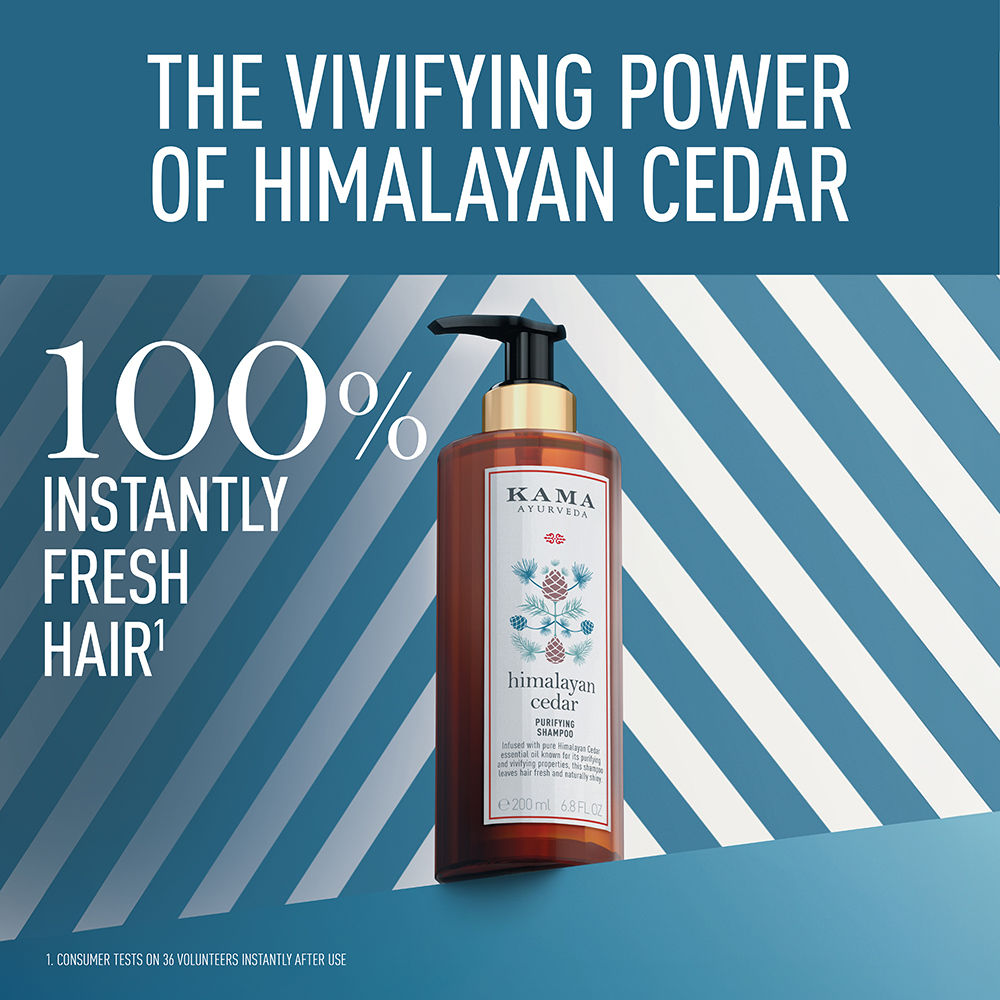 Kama Ayurveda Himalayan Cedar Purifying Shampoo, 200ml