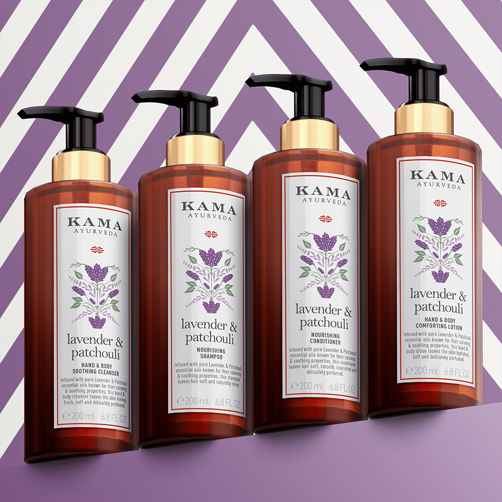 Kama Ayurveda Lavender & Patchouli Nourishing Hair Conditioner, 200ml