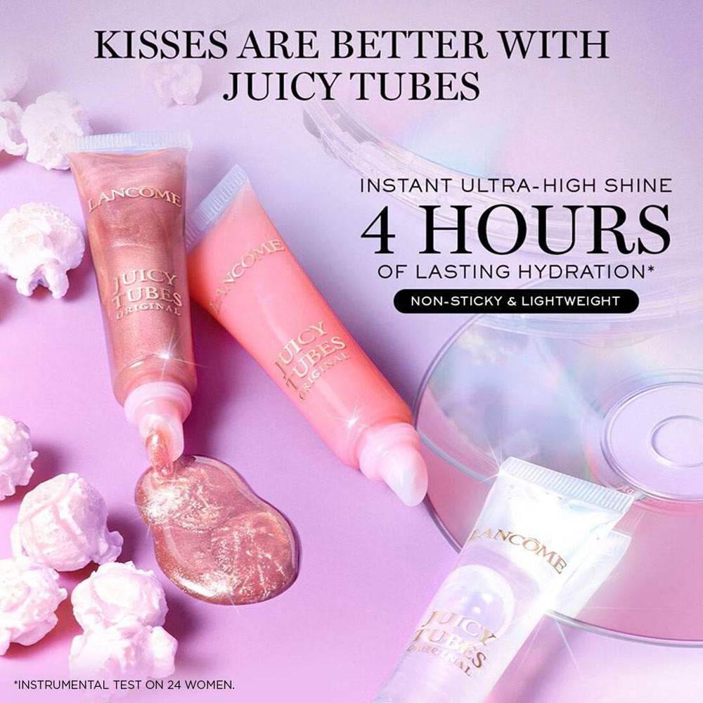 Lancome Juicy Tubes Hydrating Lip Gloss - Shade 07 Magic Spell - Ultra Shiny Moisturising, 15ml