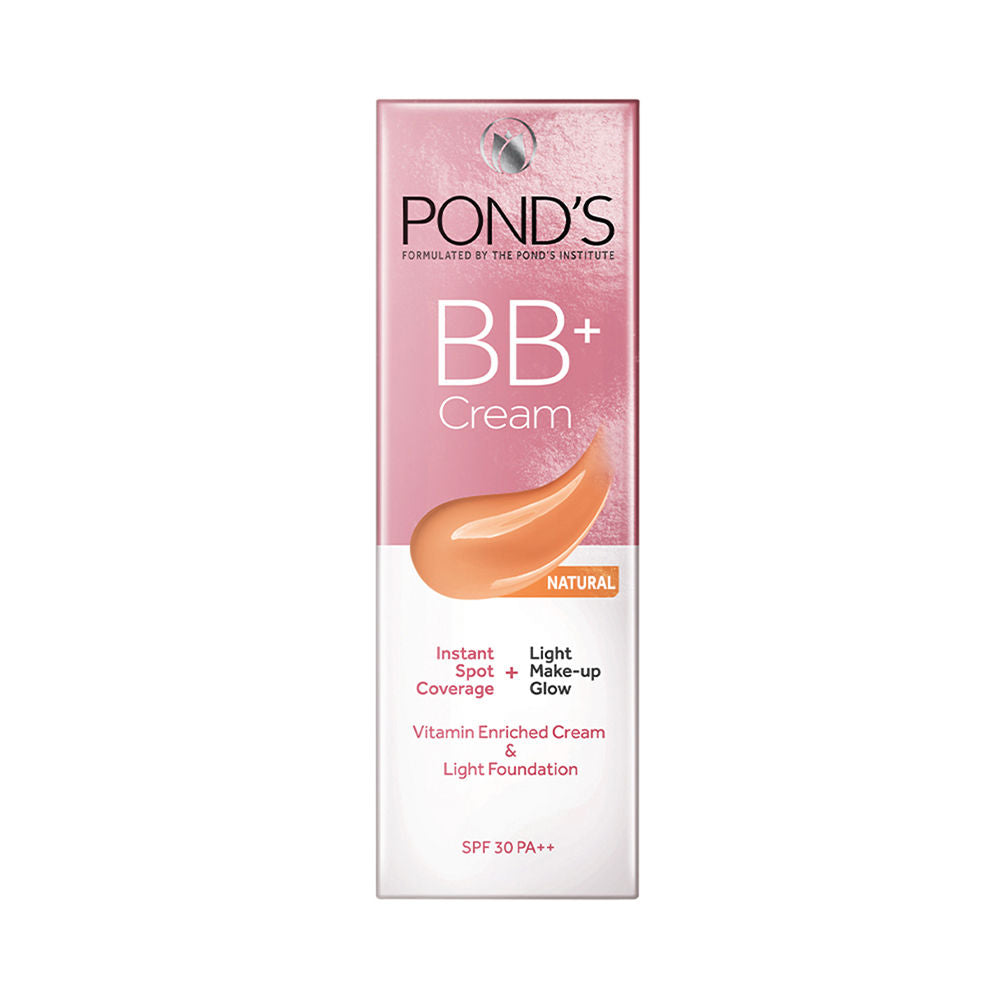 Pond’s Bb+ Cream Instant Spot Coverage + Light Make-up Glow Natural SPF 30 PA++ Natural, 9g Buy at Indicrest Image 3