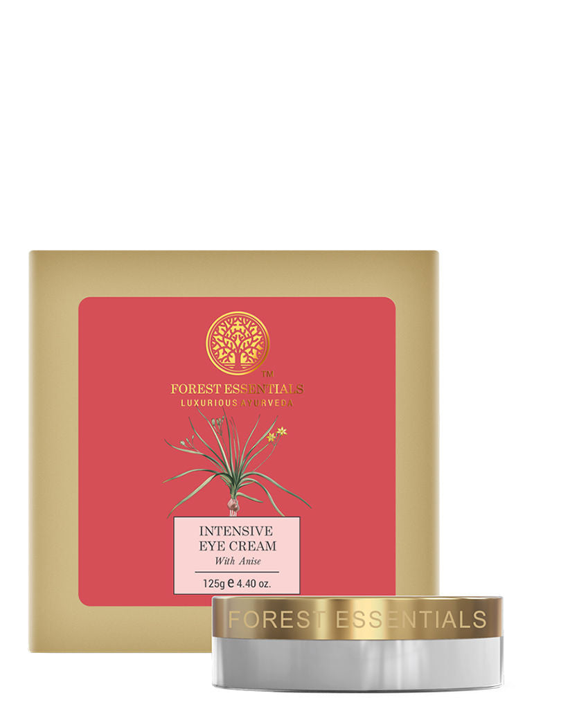 Forest Essentials Intensive Anise, Niacinamide & Hyaluronic Acid Under Eye Cream For Dark Circles, 15g