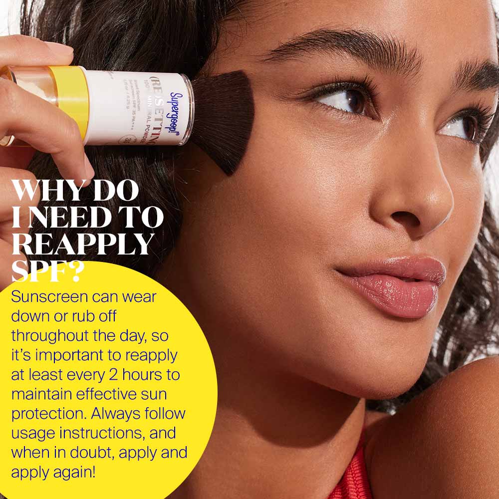 Supergoop, Resetting 100% Mineral Powder SPF 35 - Translucent, 4.25g