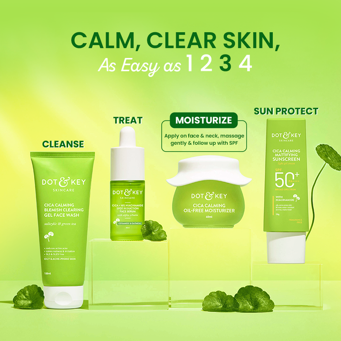Dot & Key Cica (Centella) + Niacinamide Oil Free Moisturizer, 60g Buy at Indicrest Image 6