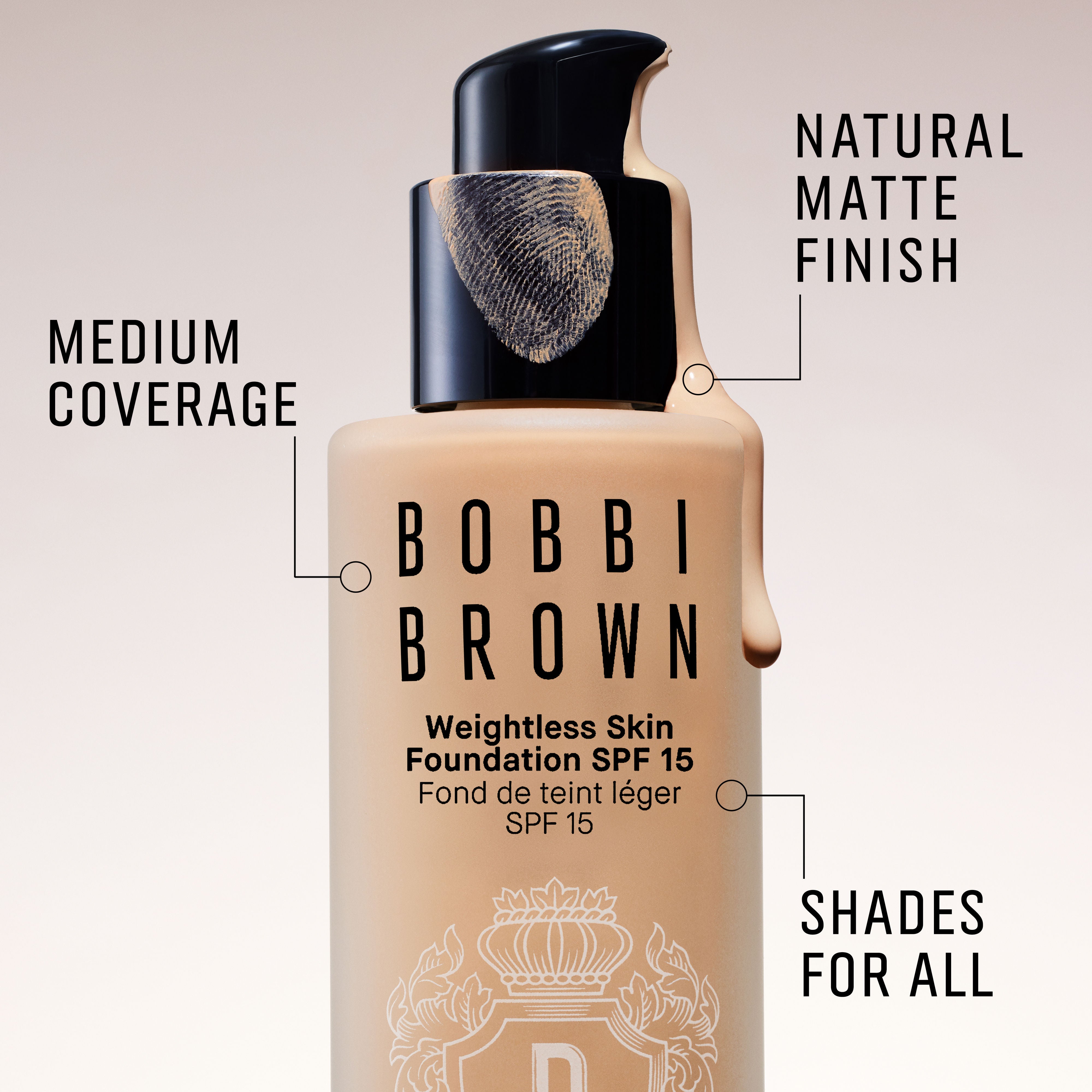 Bobbi Brown Mini Weightless Skin Natural Matte Finish Foundation SPF 15 - Warm Honey, 13ml