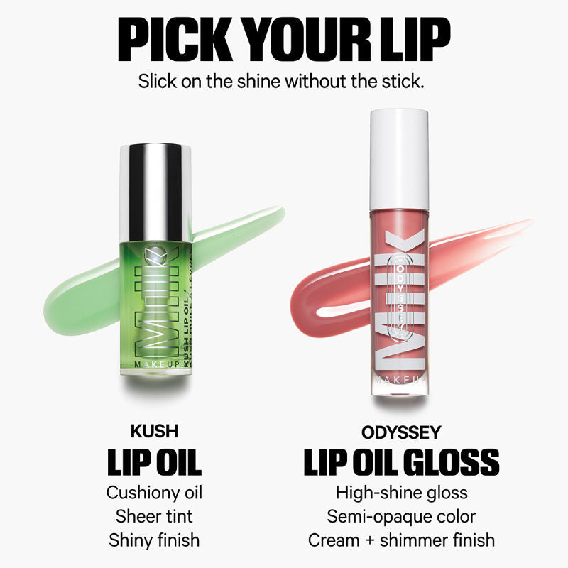MILK MAKEUP Kush Lip Oil Gloss - Pink Magic, 5.5ml