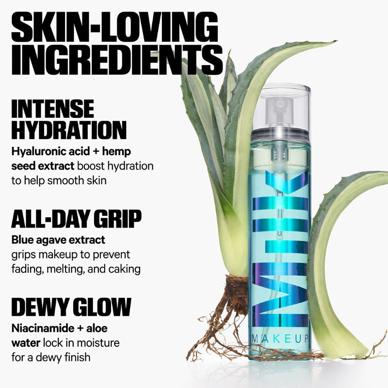 MILK MAKEUP Hydro Grip Set + Refresh Spray Travel Size, 50ml