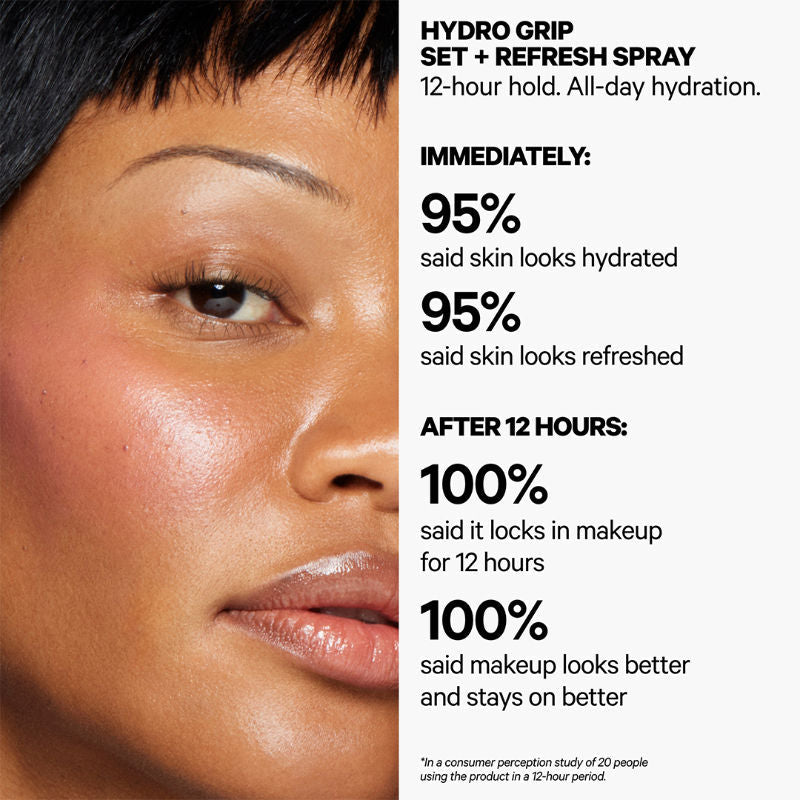 MILK MAKEUP Hydro Grip Set + Refresh Spray Travel Size, 50ml