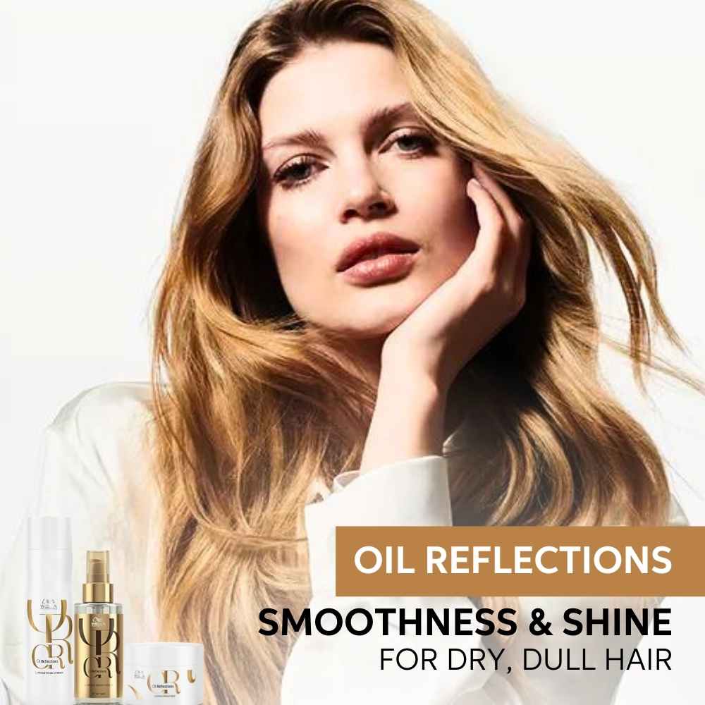 Wella Professionals Oil Reflections Luminous Smoothening Hair Oil With Camellia Oil For Frizz-Free Hair, 30ml Buy at Indicrest Image 8