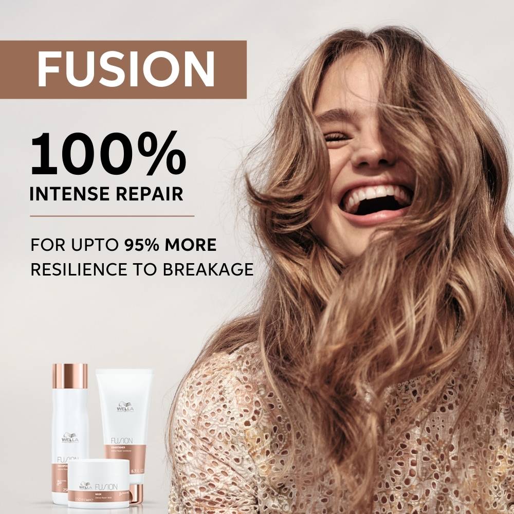 Wella Professionals Fusion Intense Repair Shampoo, 250ml Buy at Indicrest Image 9