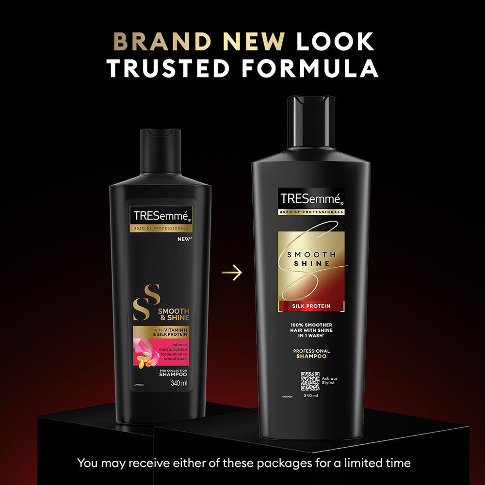 TRESemme Smooth & Shine Shampoo for Silky Smooth Hair with Biotin Moisturises Dry & Frizzy Hair, 580ml Buy at Indicrest Image 3