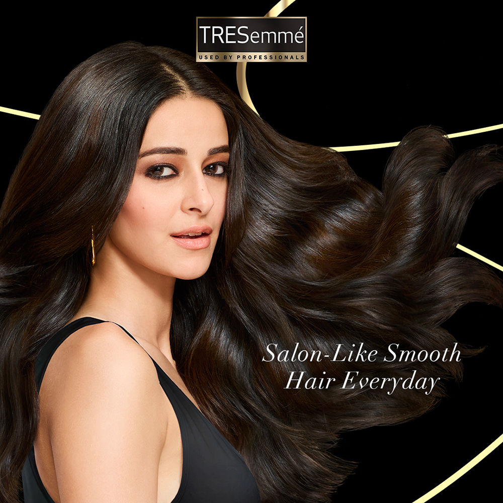 TRESemme Keratin Smooth Shampoo for Straighter Shinier Hair with Argan Oil Nourishes Dry Hair, 340ml Buy at Indicrest Image 4