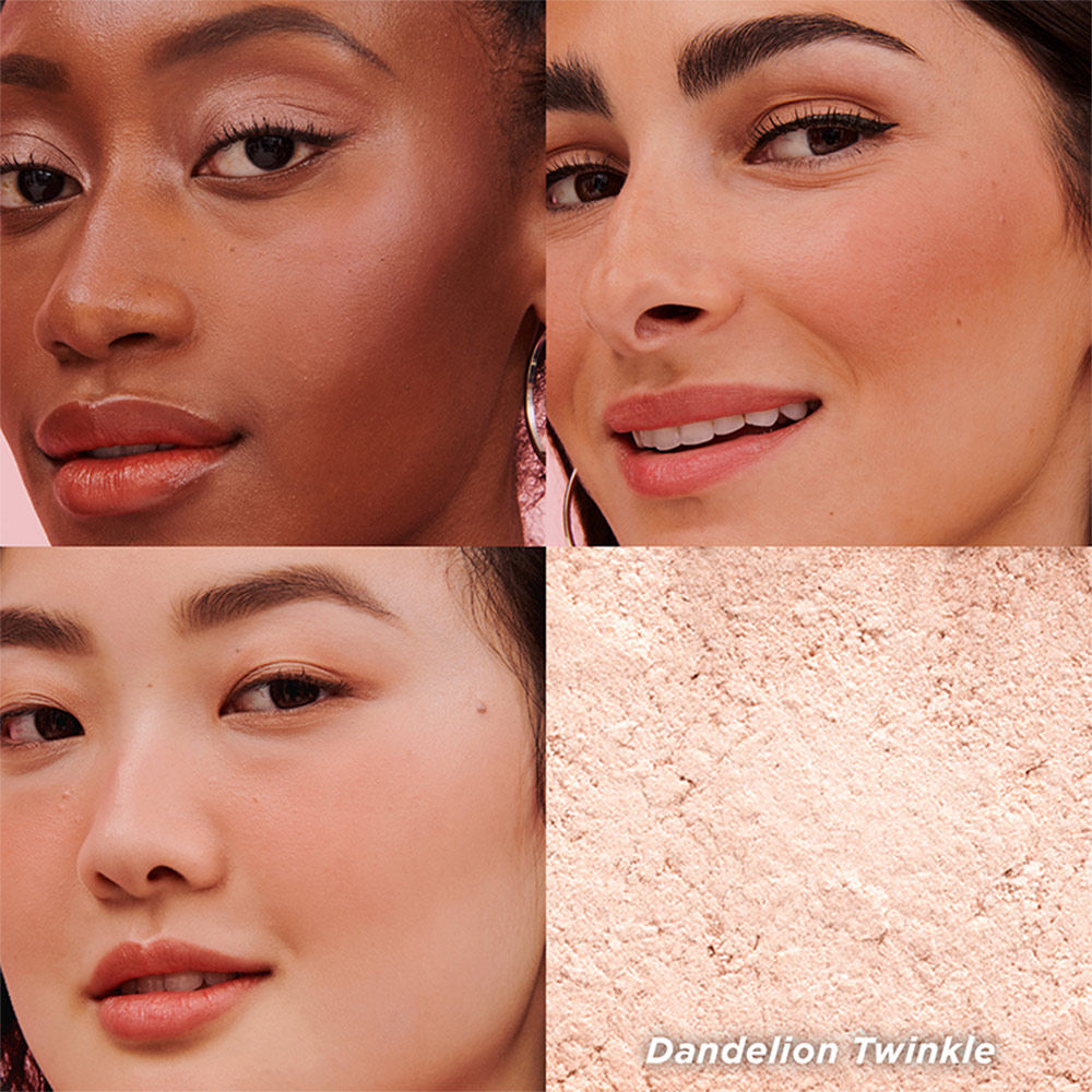 Benefit Cosmetics Dandelion Twinkle Soft Nude-Pink Highlighter Mini, 1.5gm
