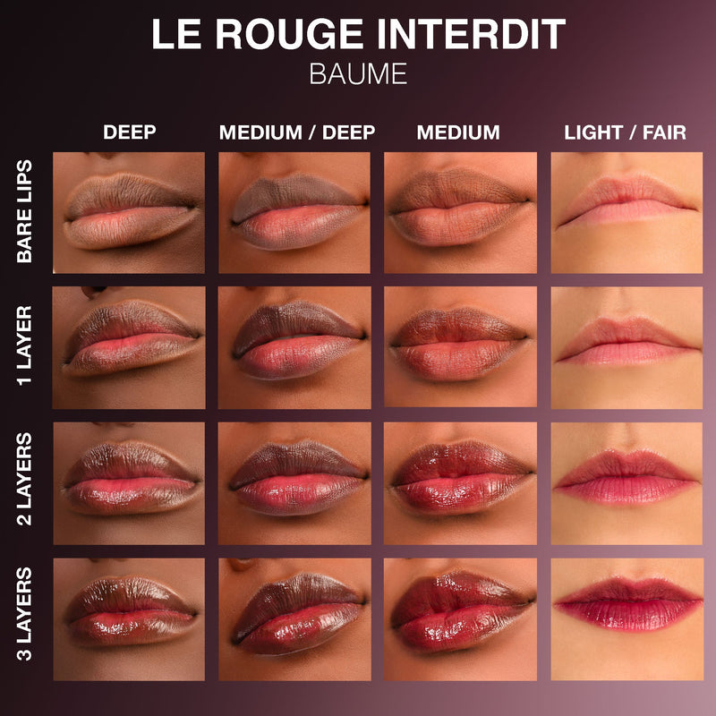 Givenchy Le Rouge Interdit Baume- N10 Revealing Color, 3.40g
