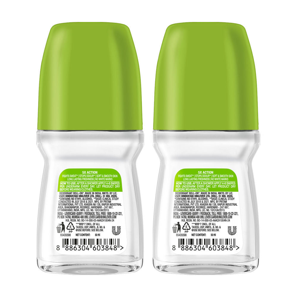 Rexona Antiperspirant Roll-On, Matcha Tea & Vanilla (Pack of 2) Buy at Indicrest Image 3