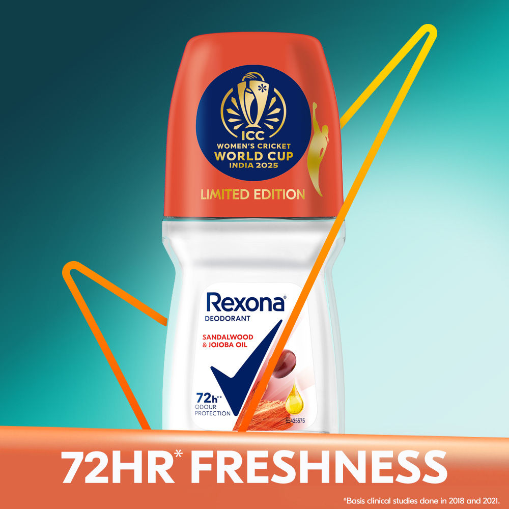 Rexona Antiperspirant Roll-On, Sandalwood & Jojoba Oil (Pack of 2), 2 pieces Buy at Indicrest Image 4