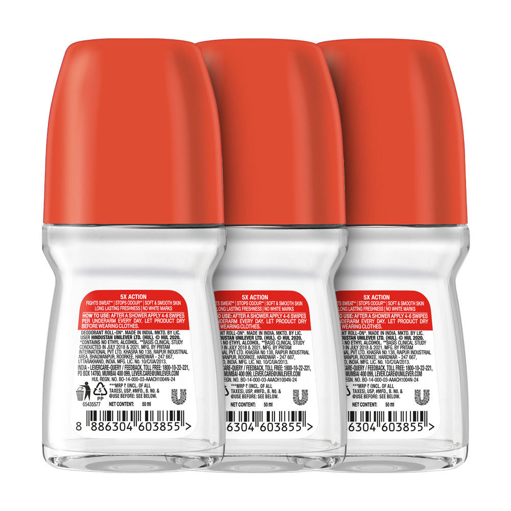 Rexona Antiperspirant Roll-On, Sandalwood & Jojoba Oil (Pack of 3) Buy at Indicrest Image 3