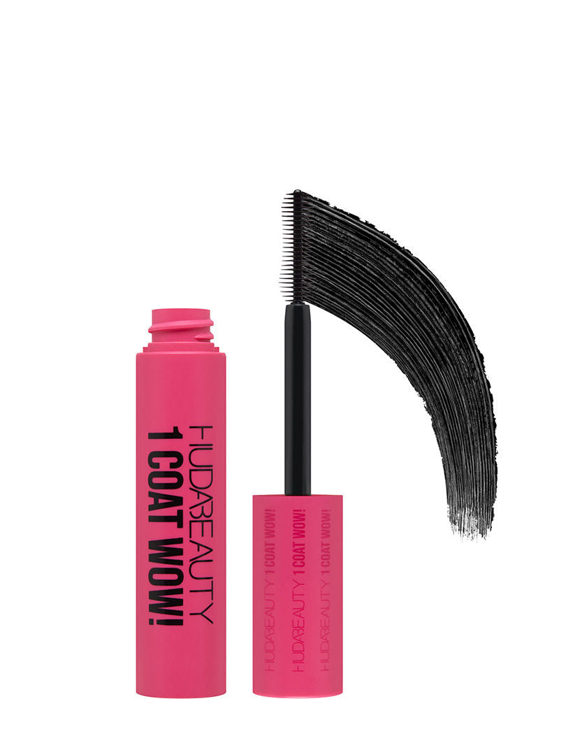 Huda Beauty 1 Coat WOW! Extra Volumizing and Lifting Mascara, 10ml