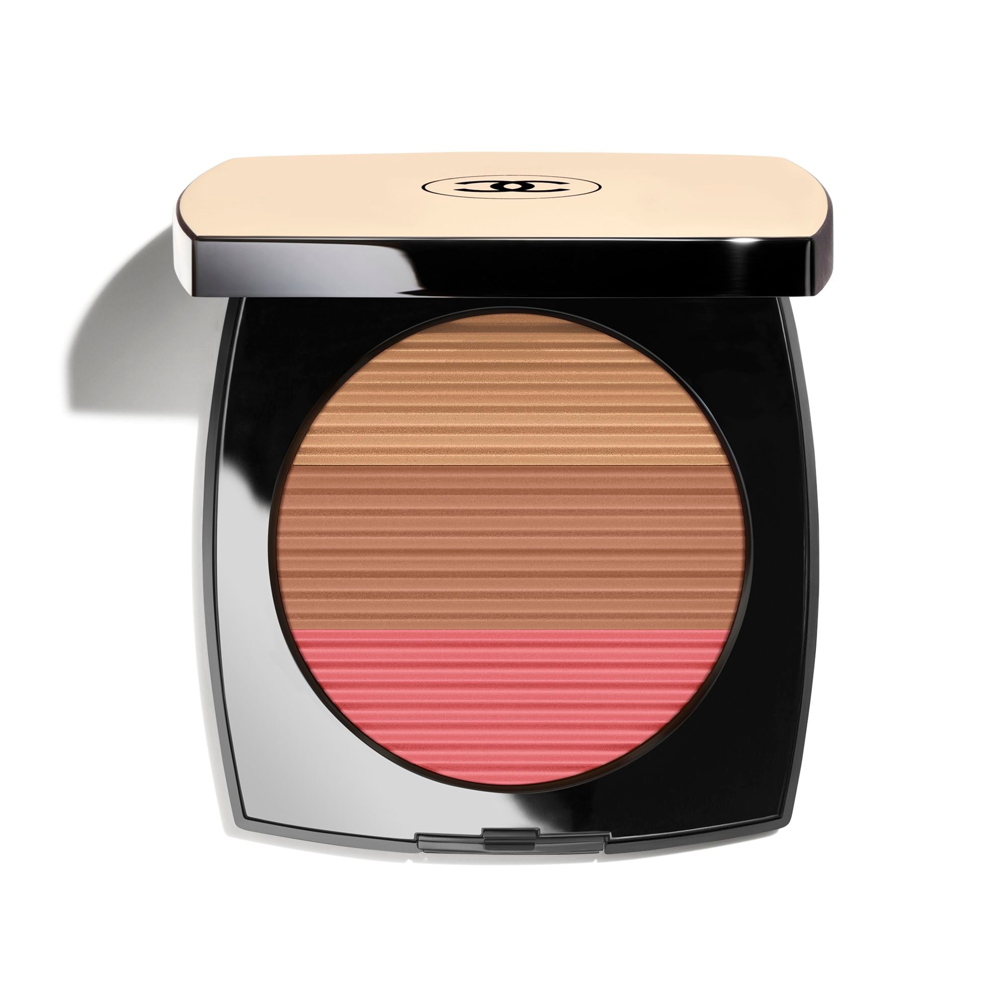CHANEL LES BEIGES HEALTHY GLOW SUN-KISSED POWDER, BRONZER, BLUSH ANDHIGHLIGHTERMEDIUMROSEGOLD, 15g, Buy from Indicrest