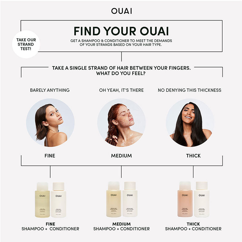 OUAI Fine Hair Conditioner, 300ml