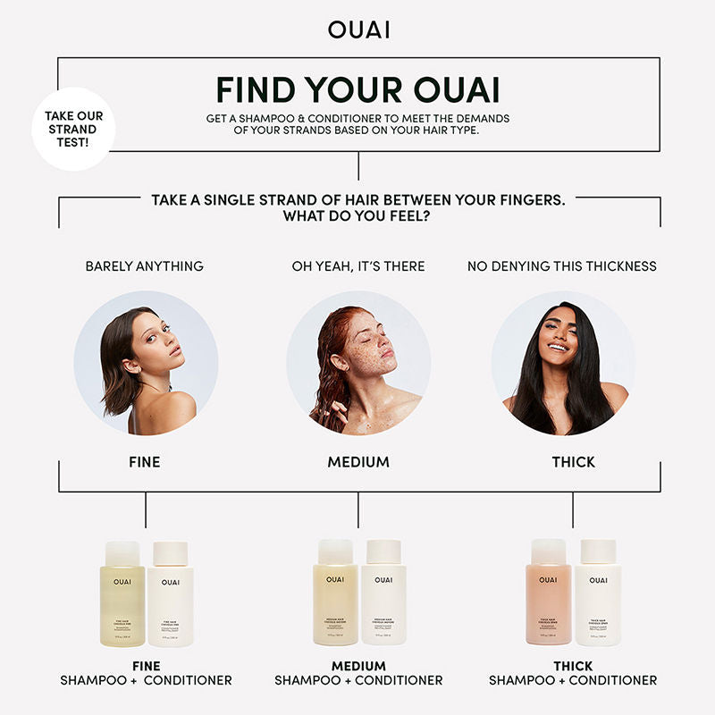 OUAI Medium Hair Conditioner, 300ml