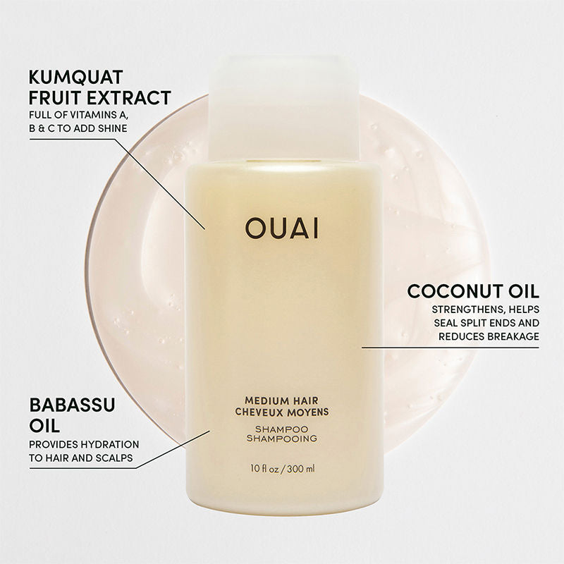 Ouai Medium Hair Shampoo Travel Size, 89ml