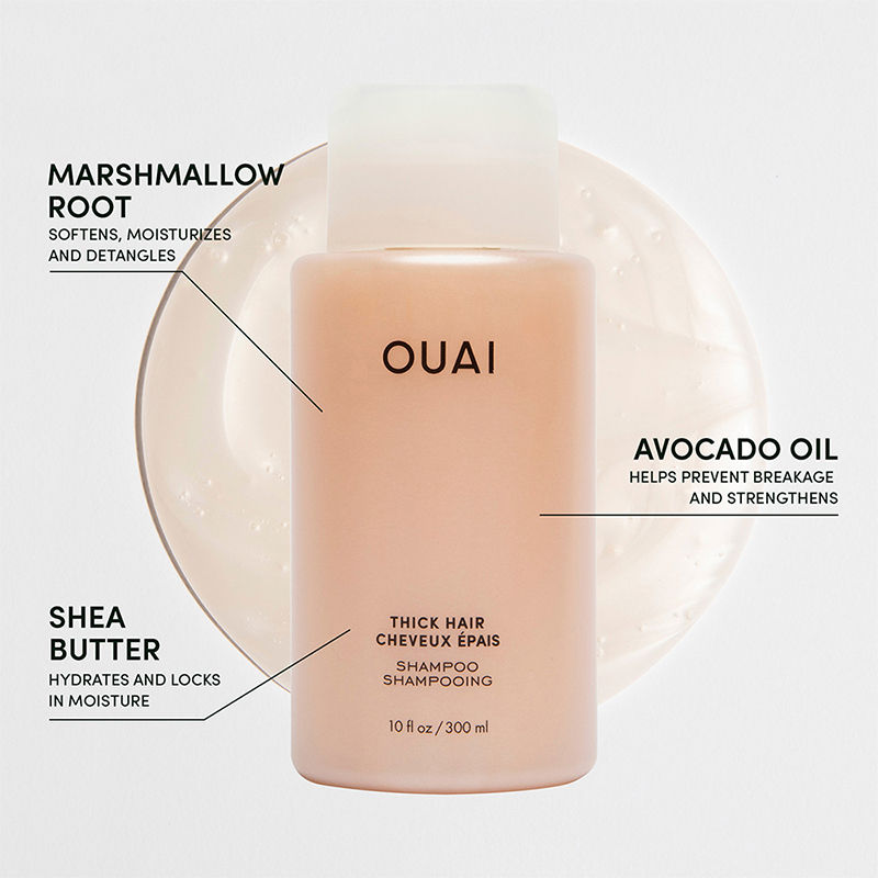 OUAI Thick Hair Shampoo, 89ml