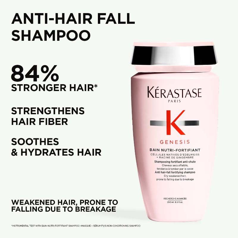 Kerastase Genesis Nutri-Fortifiant Anti-Hair Fall Shampoo For Normal To Dry Hair, 250ml