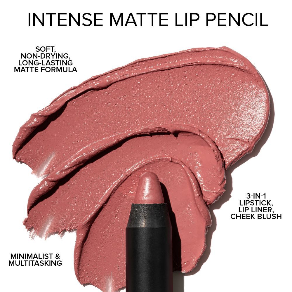 Nudestix Intense Matte Lip + Cheek Pencil - Sunkissed Rose, 2.8 g