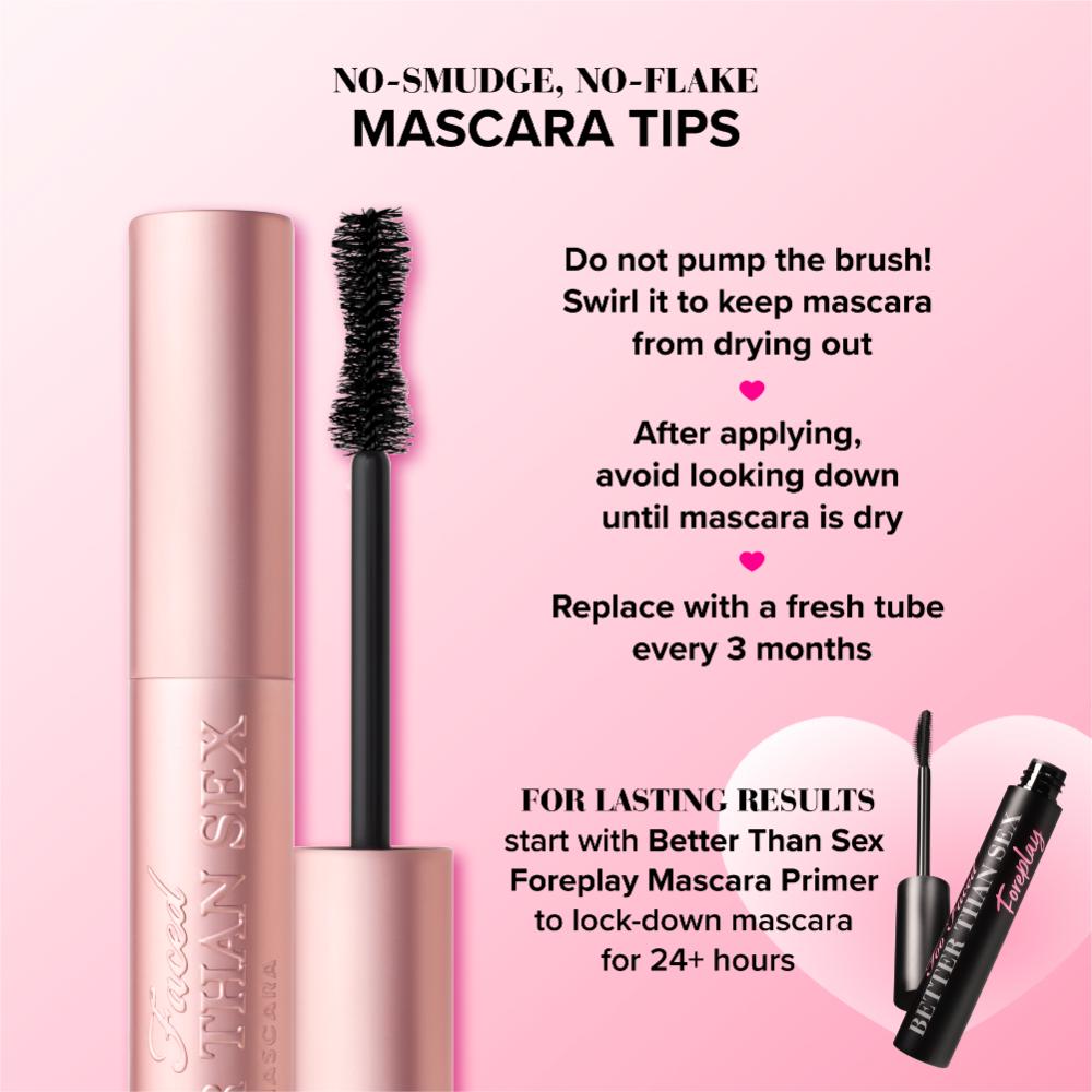 Too Faced Better Than Sex Mascara - Black, 8ml