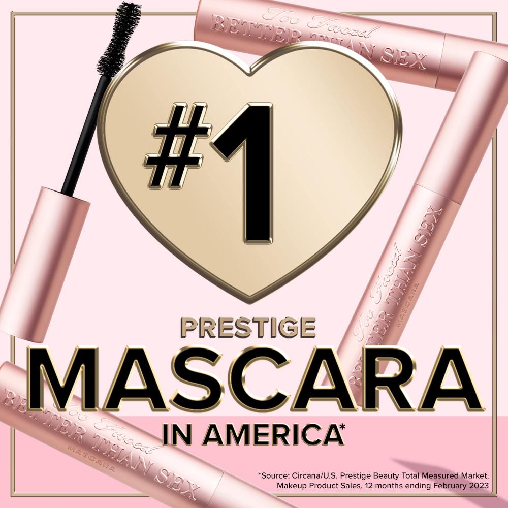 Too Faced Better Than Sex Mascara - Black, 8ml