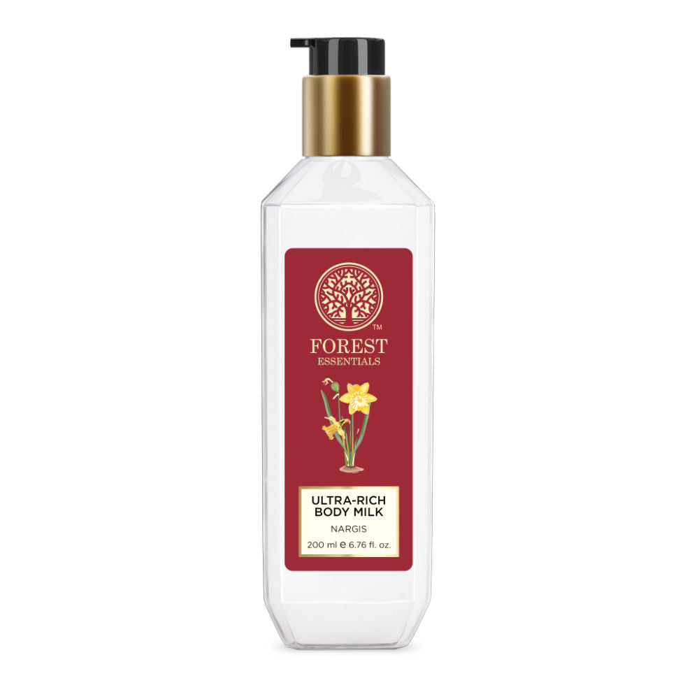 Forest Essentials Ultra Rich Body Milk - rgis, 200ml, Buy from Indicrest