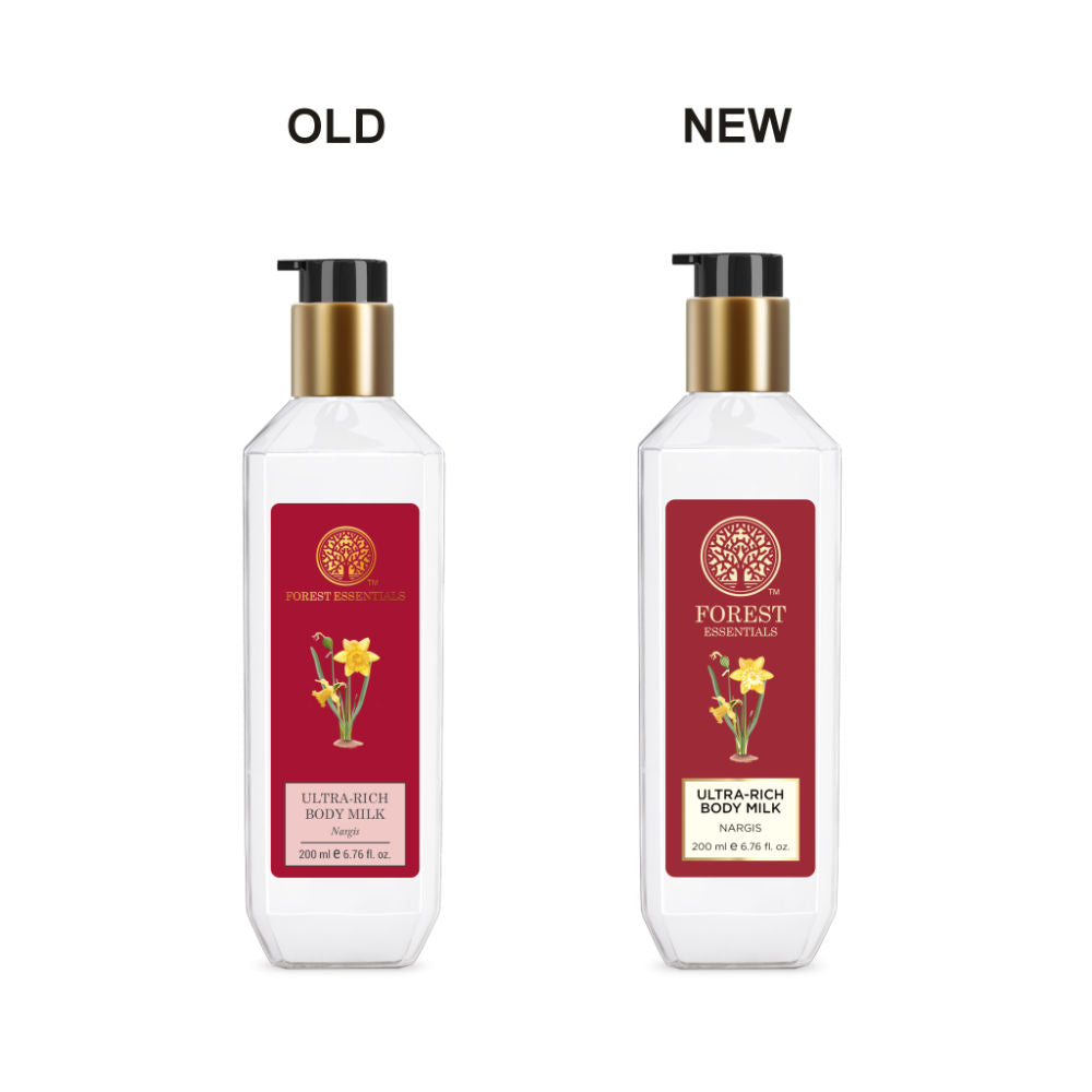 Forest Essentials Ultra Rich Body Milk - Nargis, 200ml