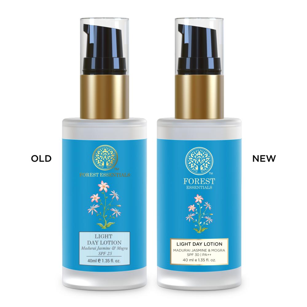 Forest Essentials Light Day Lotion Madurai Jasmine Mogra SPF 30 PA++ Moisturiser For Combination Skin, 40ml