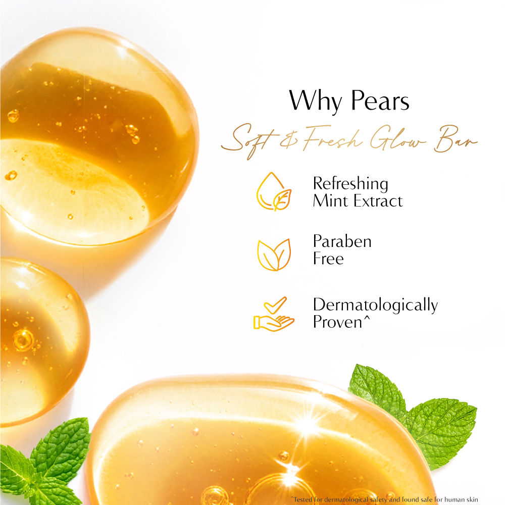 Pears Soft & Fresh Bathing Bar, 100g Buy at Indicrest Image 6