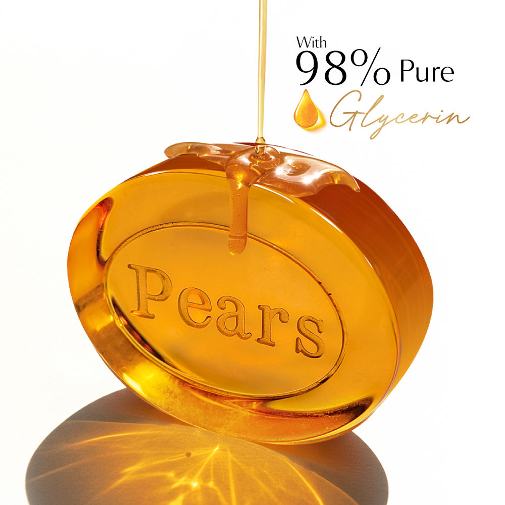 Pears Pure & Gentle Soap Bar Paraben-Free Body Soaps for Soft Skin (Pack of 3), 375g Buy at Indicrest Image 3