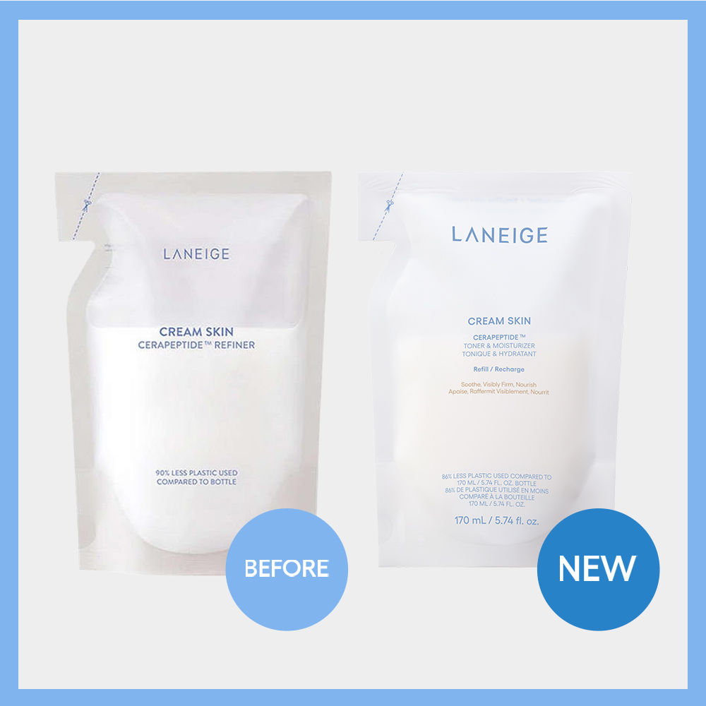 LANEIGE Cream Skin Cerapeptide Toner & Moisturizer Refill, 170ml